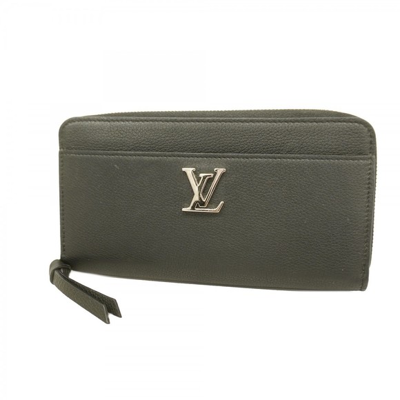 Louis Vuitton Zippy Black Wallet Long Me Noir Lock - Picture 1 of 8